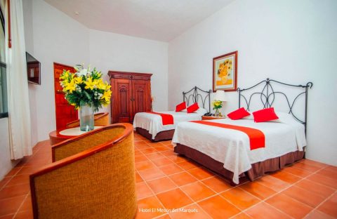 1.2-c6bo-voyages-plongee-culture-decouverte-mexique-autotour-yucatan-hotel-meson-del-marques-chambre-double